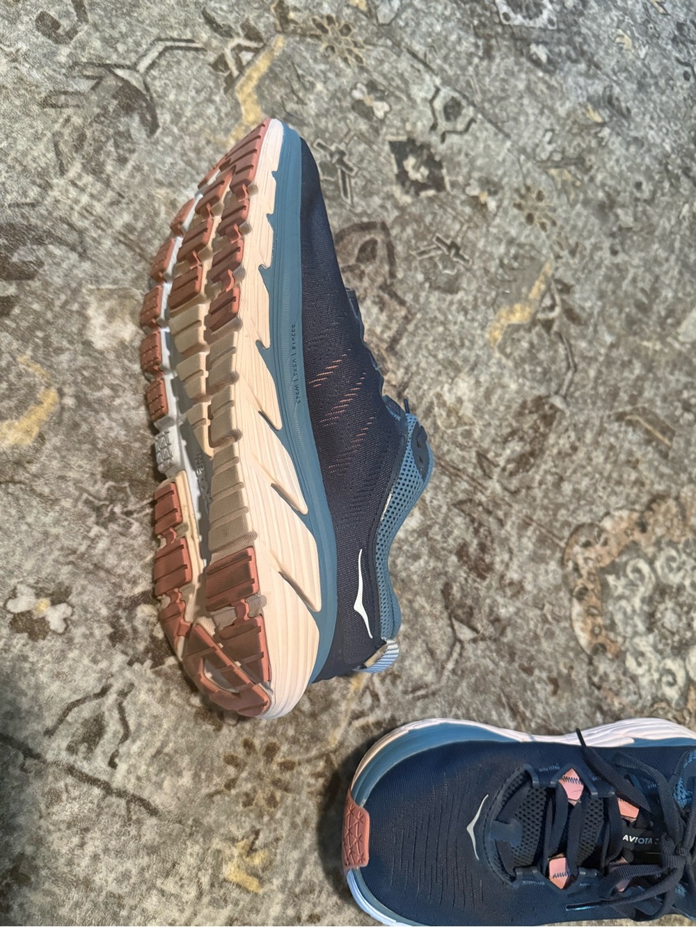🏃‍♀️ HOKA ONE ONE Women's Gaviota 3 Sneakers Ombre Blue and Rosette 10.5B - Picture 9 of 16